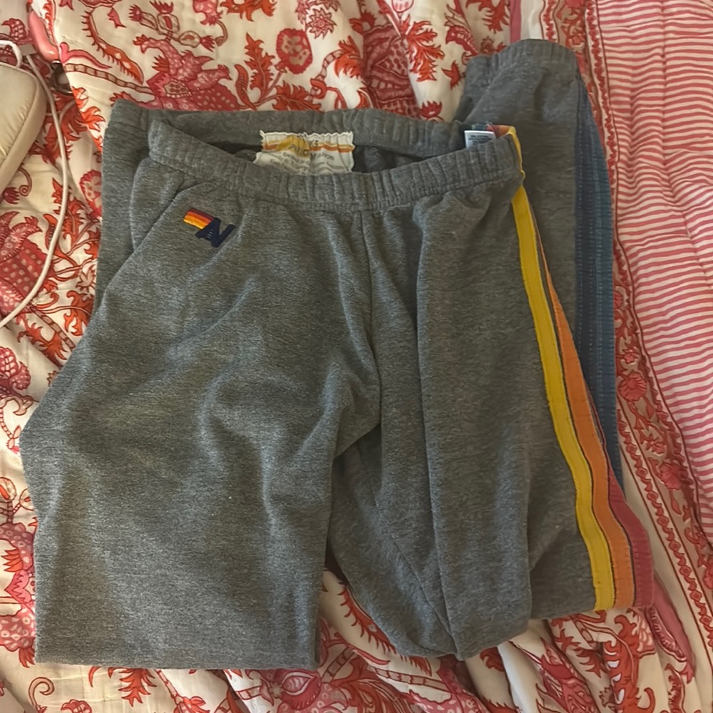 aviator nation sweatpants | 5 stripes xs